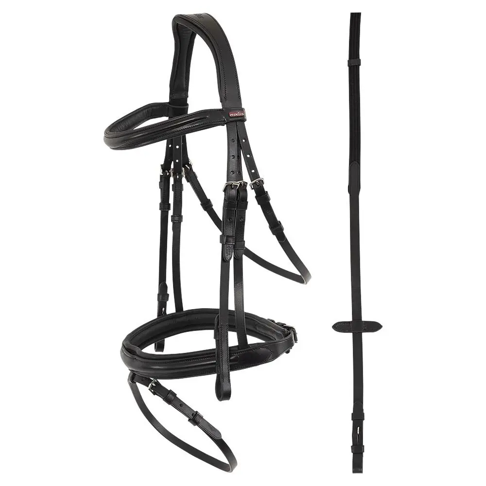 Premiere Noir Anatomical Riding Bridle Bondy