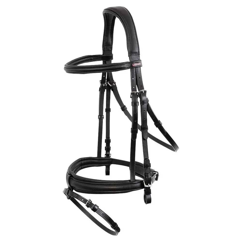 Bridon équitation muserolle combinée Premiere Narbonne