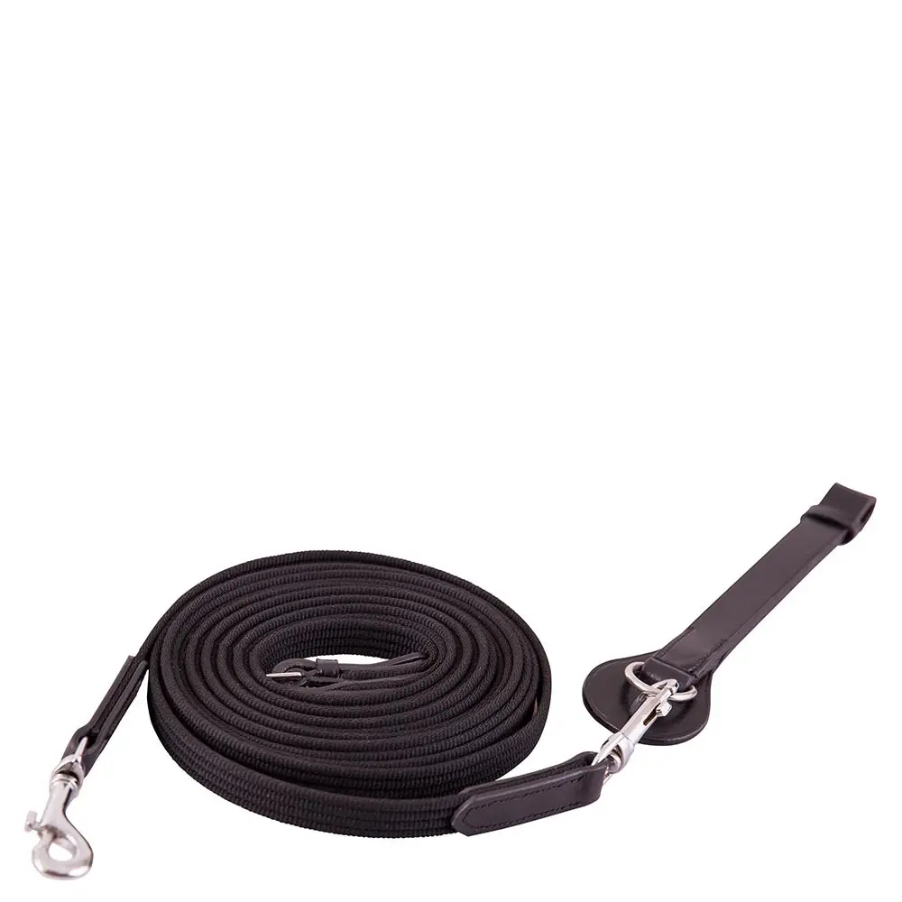 Premiere Noir Horse Reins With Detachable Buckle