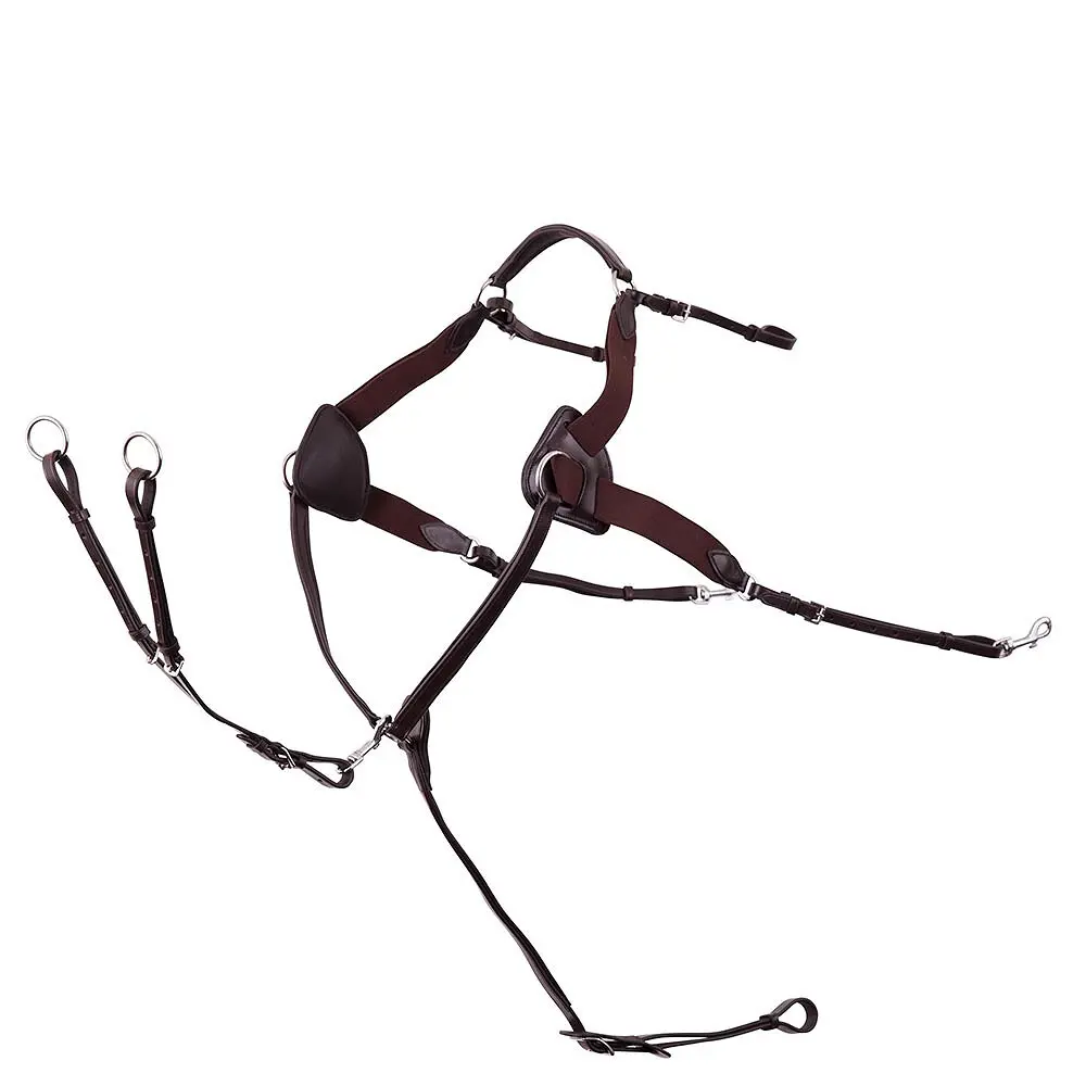 Premiere Marron Hunting Collar For Horse