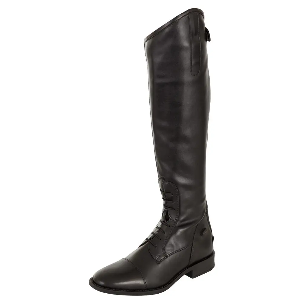 Bottes d'équitation imitation cuir tige étroite Premiere Chico
