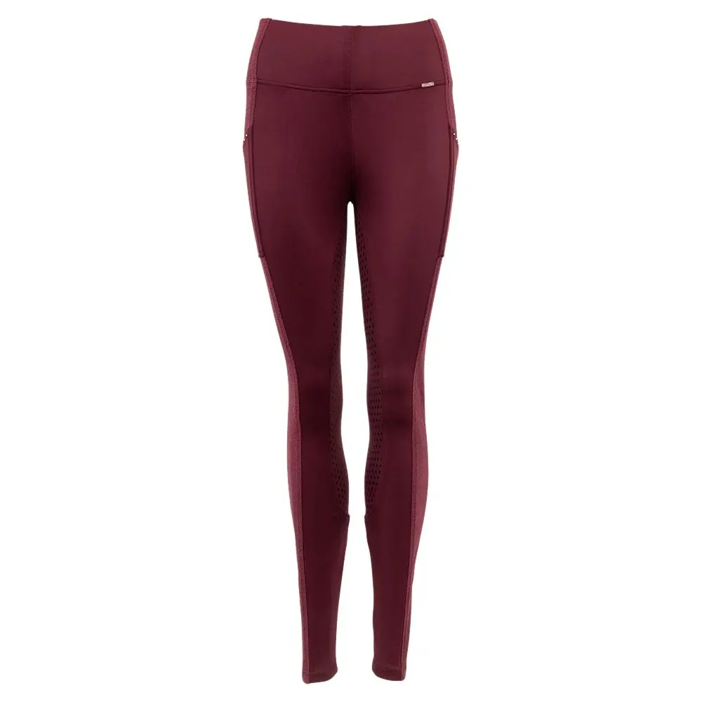 Reitleggings full grip Kind Premiere Bellflower