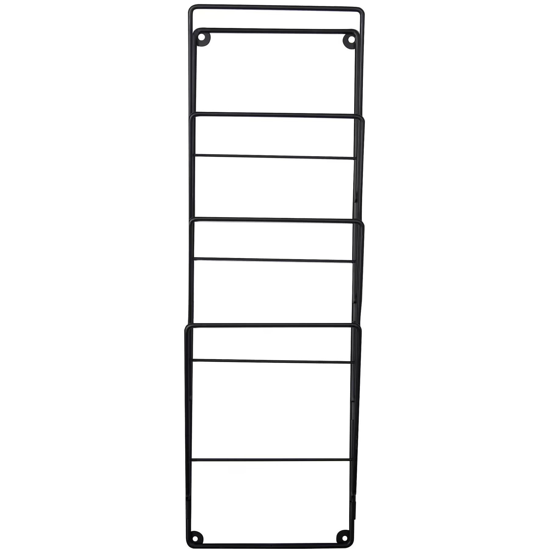 8714302613180 - Pt Living - Wandzeitschriftenhalter 4 Fächer Metall Mag