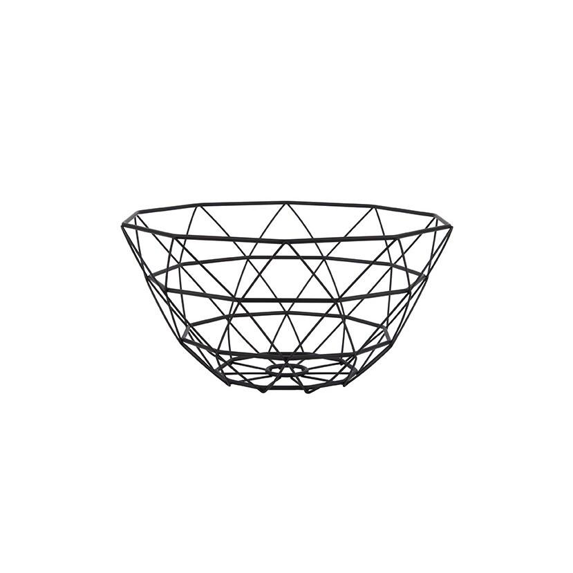 8714302627149 - Pt Living - Drahtförmiger Metall-Obstkorb Diamond 30 cm