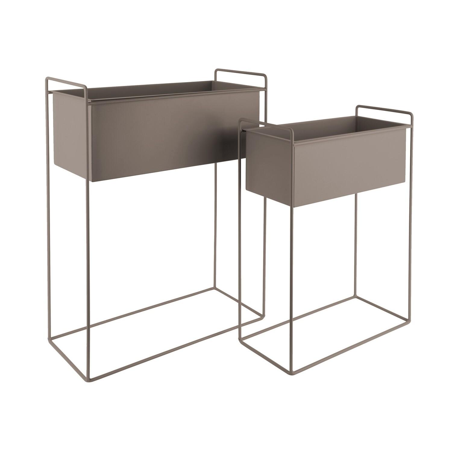 8714302737237 - Metallischer Blumenkasten gerade Essence