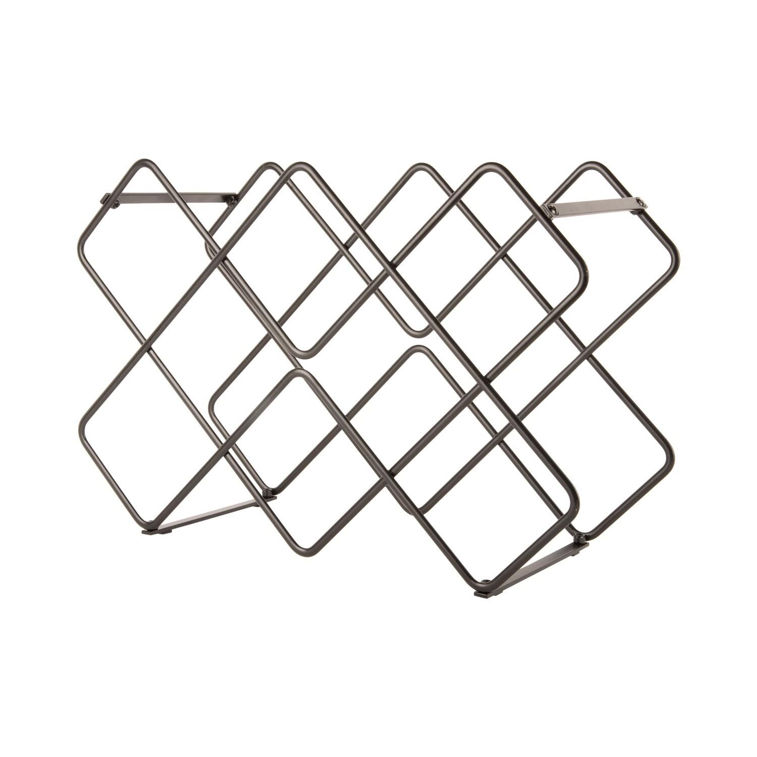 8714302720512 - Diamant-Flaschenhalter aus Eisen Present Time