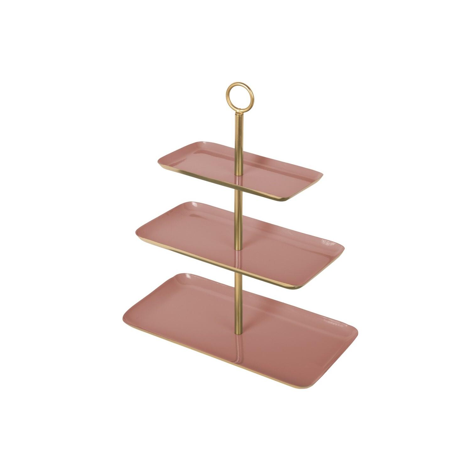 8714302724411 - Festliche Servierplatte aus emailliertem Eisen Present Time