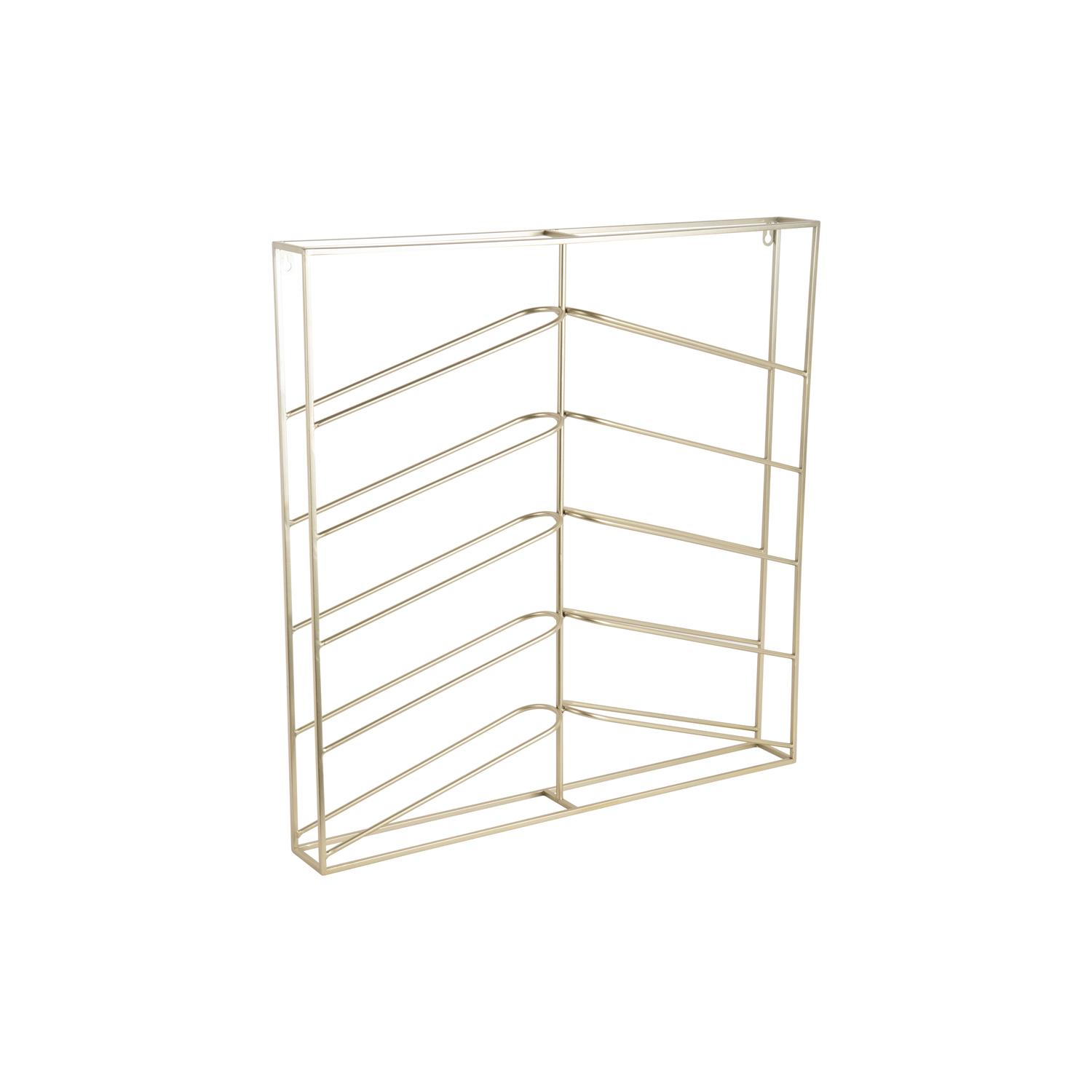 8714302765292 - Weinregal mit Metallrahmen Present Time