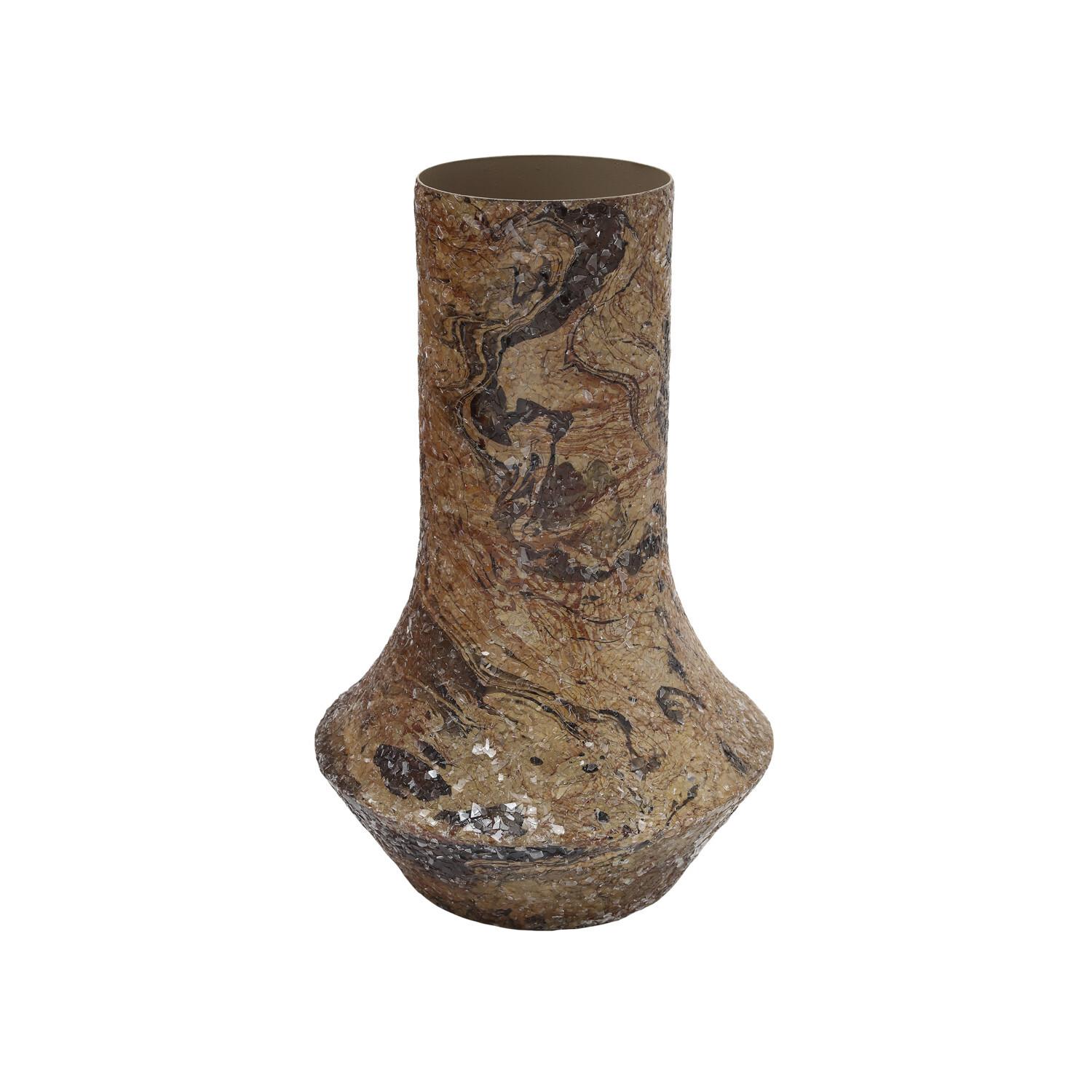 8714302773433 - Vase Mosaic Marble