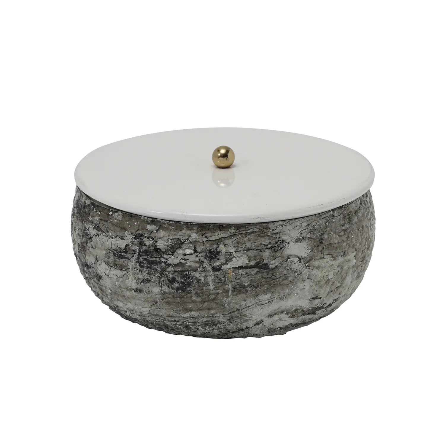 Aufbewahrungsbox Present Time Mosaic Marble