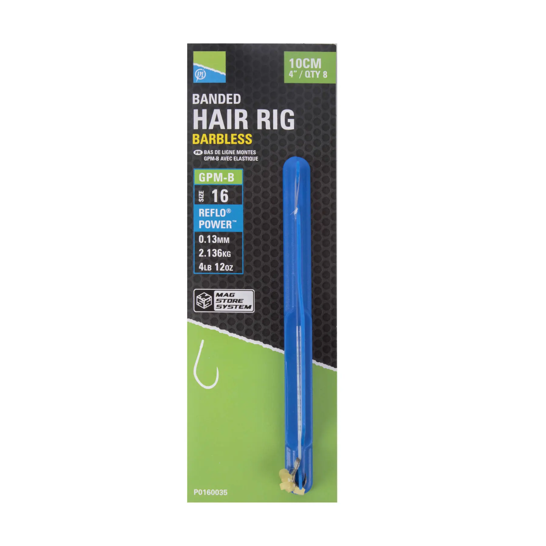 Vorfächer Schlag Preston Gpm-B Hair Rigs (x8)