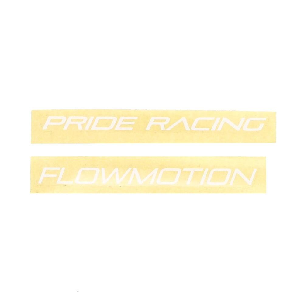 Velo Store - UK Sticker pack Pride Racing Flowmotion | Extra 10% off with Subscription, Postage £16.79 to UK Fedex.