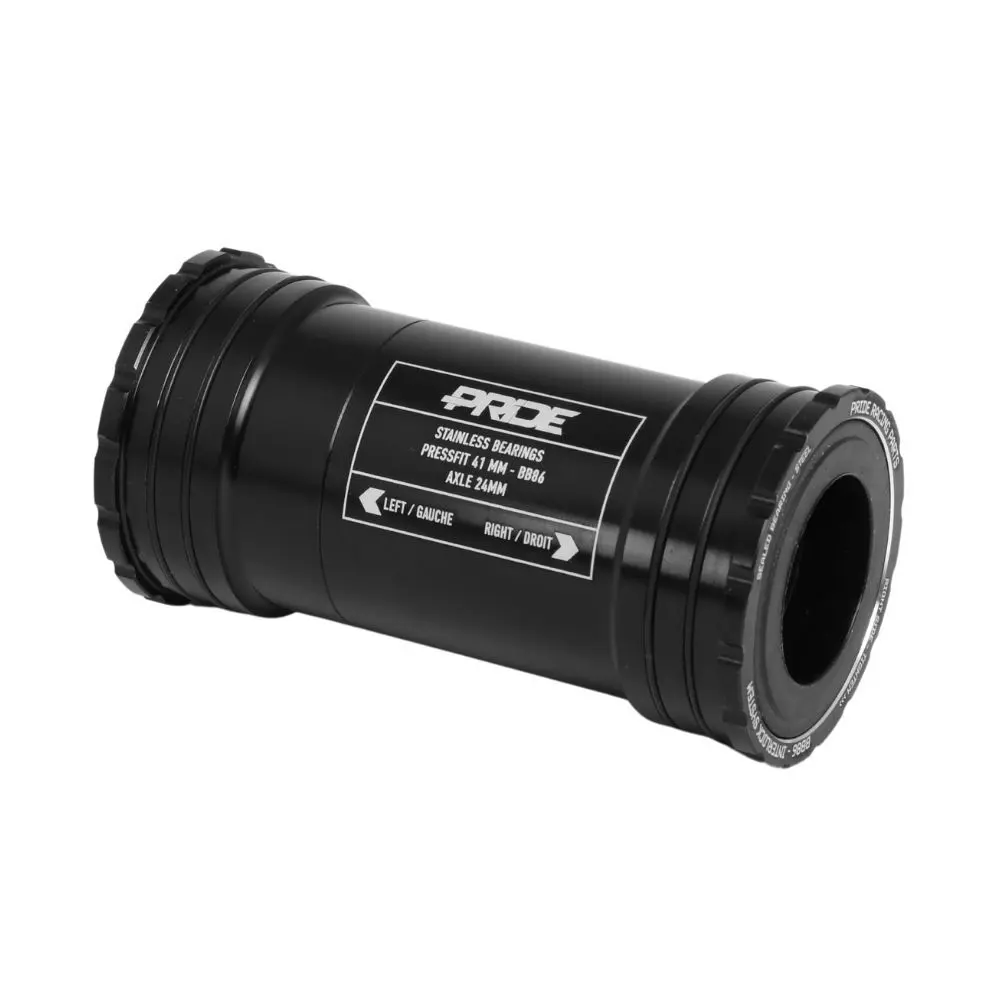 Velo Store - UK Stainless steel bottom bracket Pride Racing bb86 Interlock | Extra 10% off with Subscription, Postage £16.79 to UK Fedex.