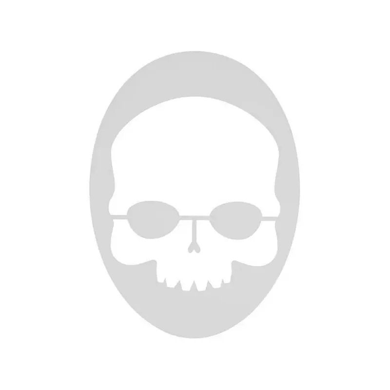 Schablone Tennisschläger Prince Skull