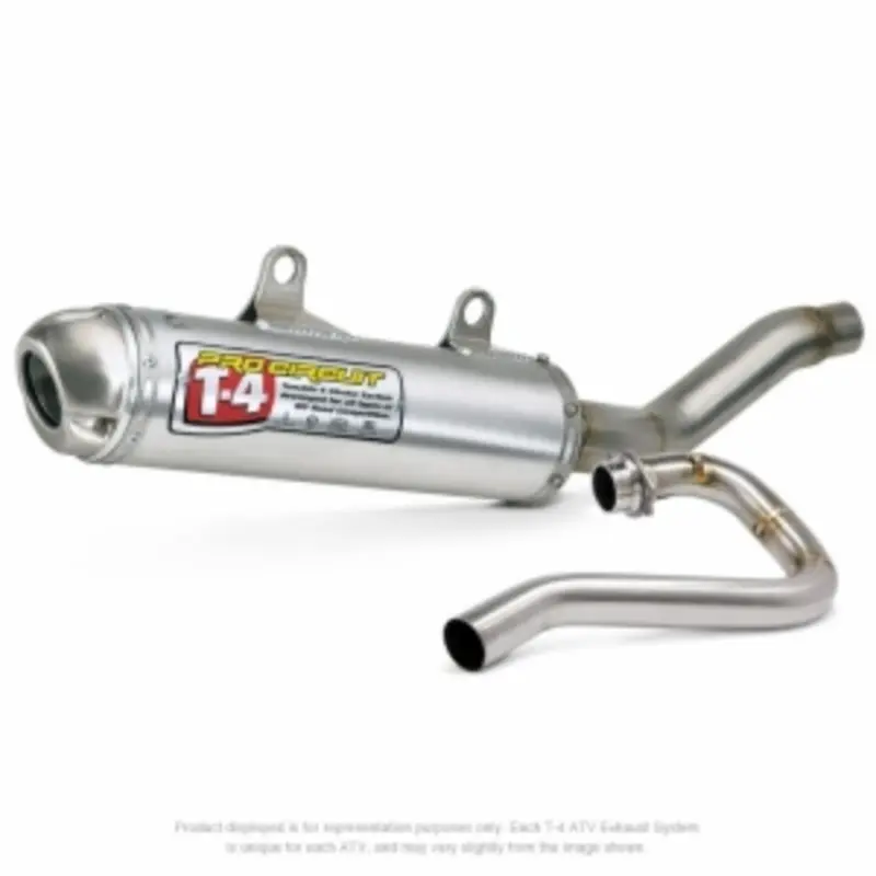 Motorrad Auspuff Komplettanlage Pro Circuit T-4 - Honda TRX 450R Sportrax