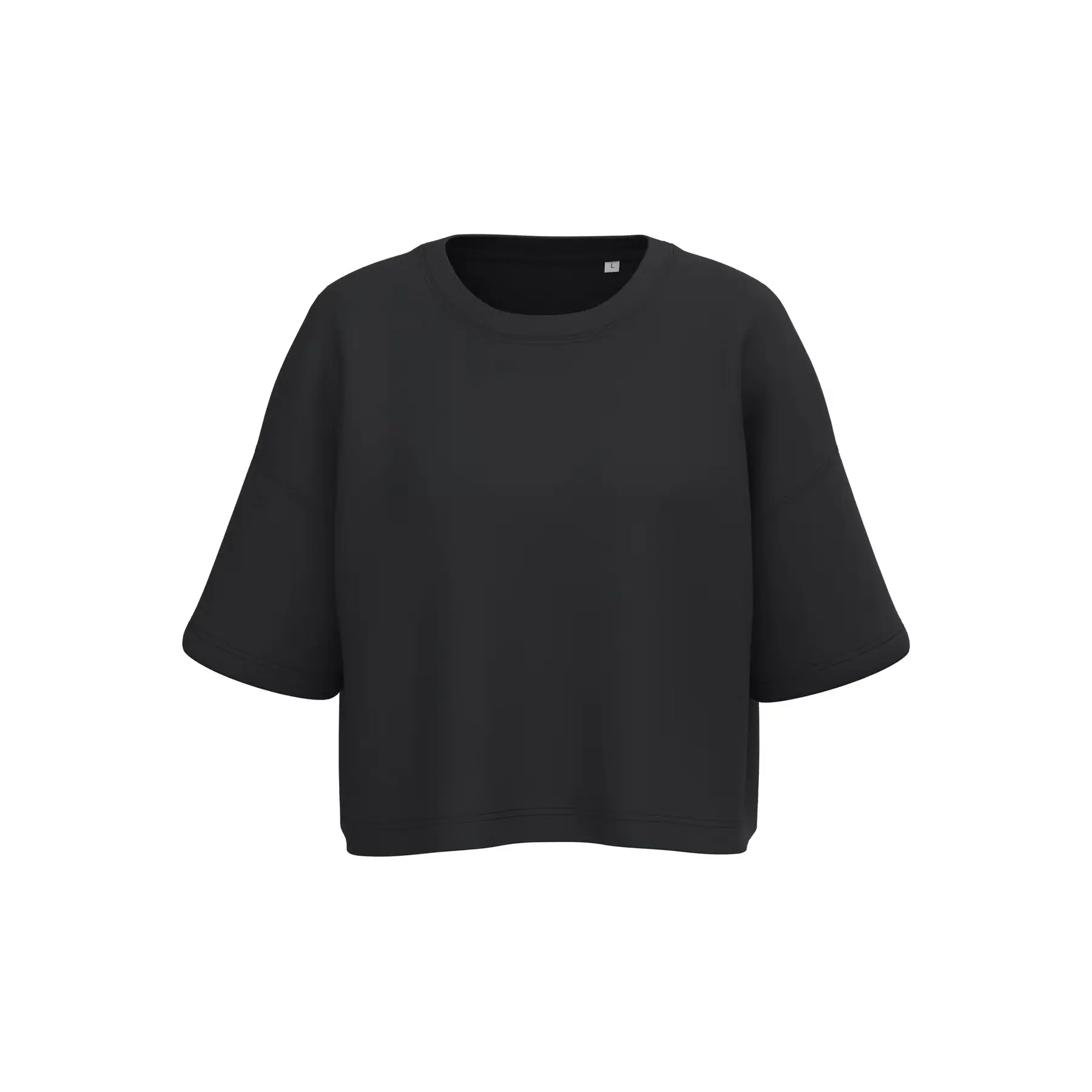 Kurze Sweatshirt mit Rundhalsausschnitt für Damen Proact