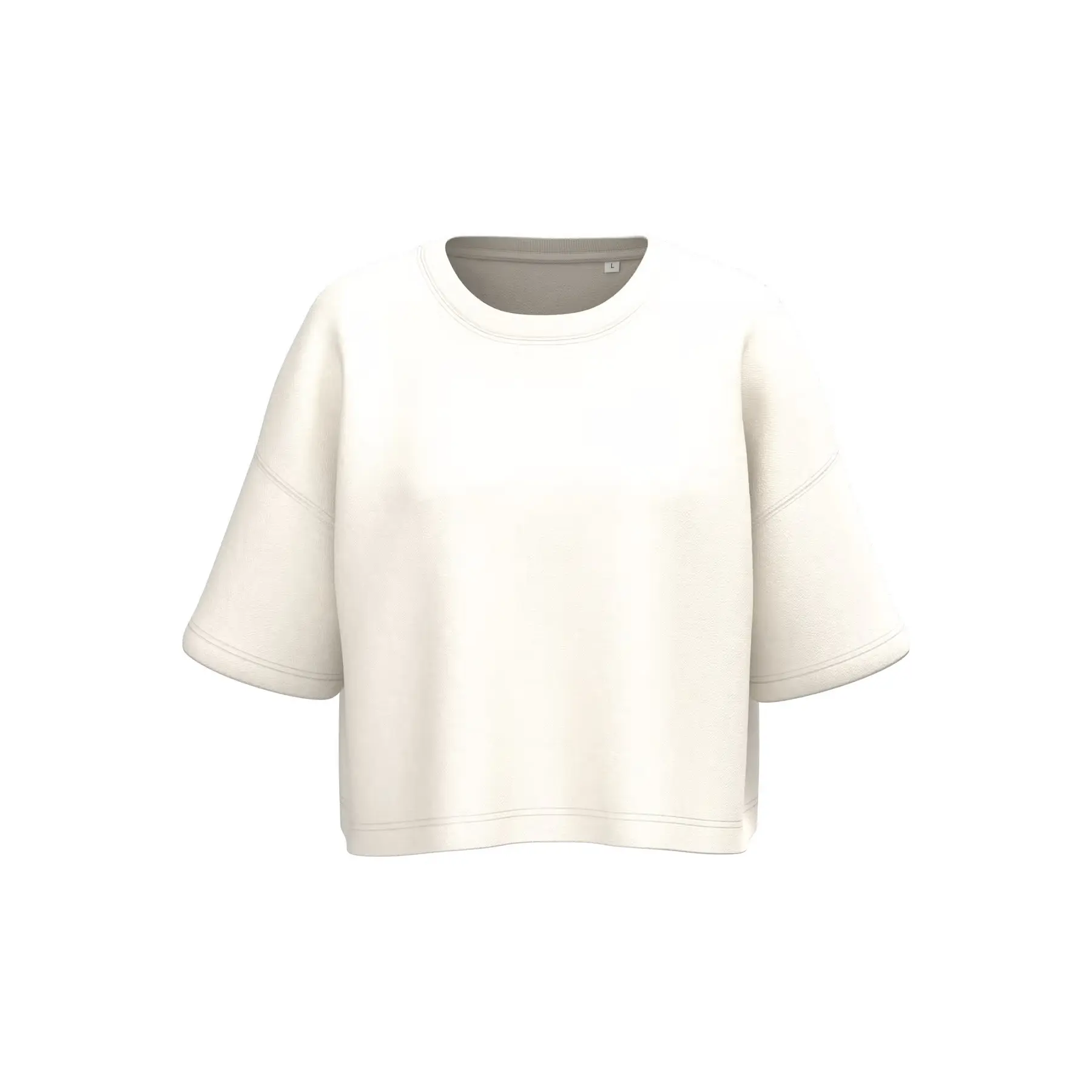 Kurze Sweatshirt mit Rundhalsausschnitt für Damen Proact
