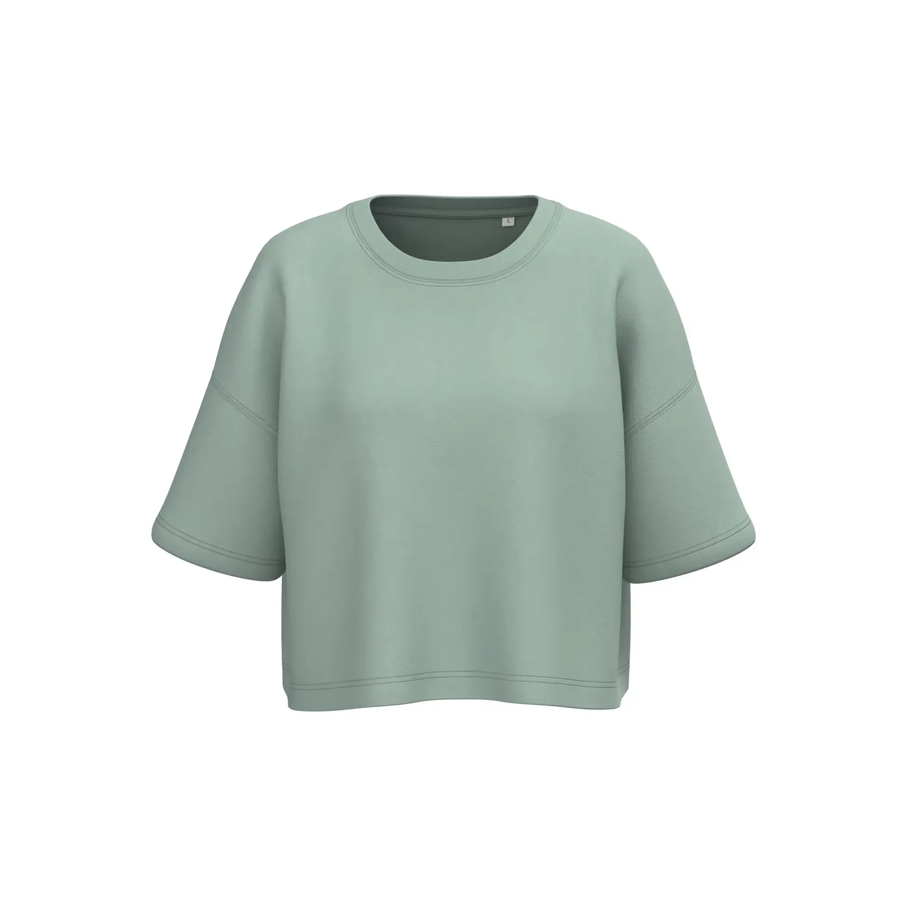 Kurze Sweatshirt mit Rundhalsausschnitt für Damen Proact