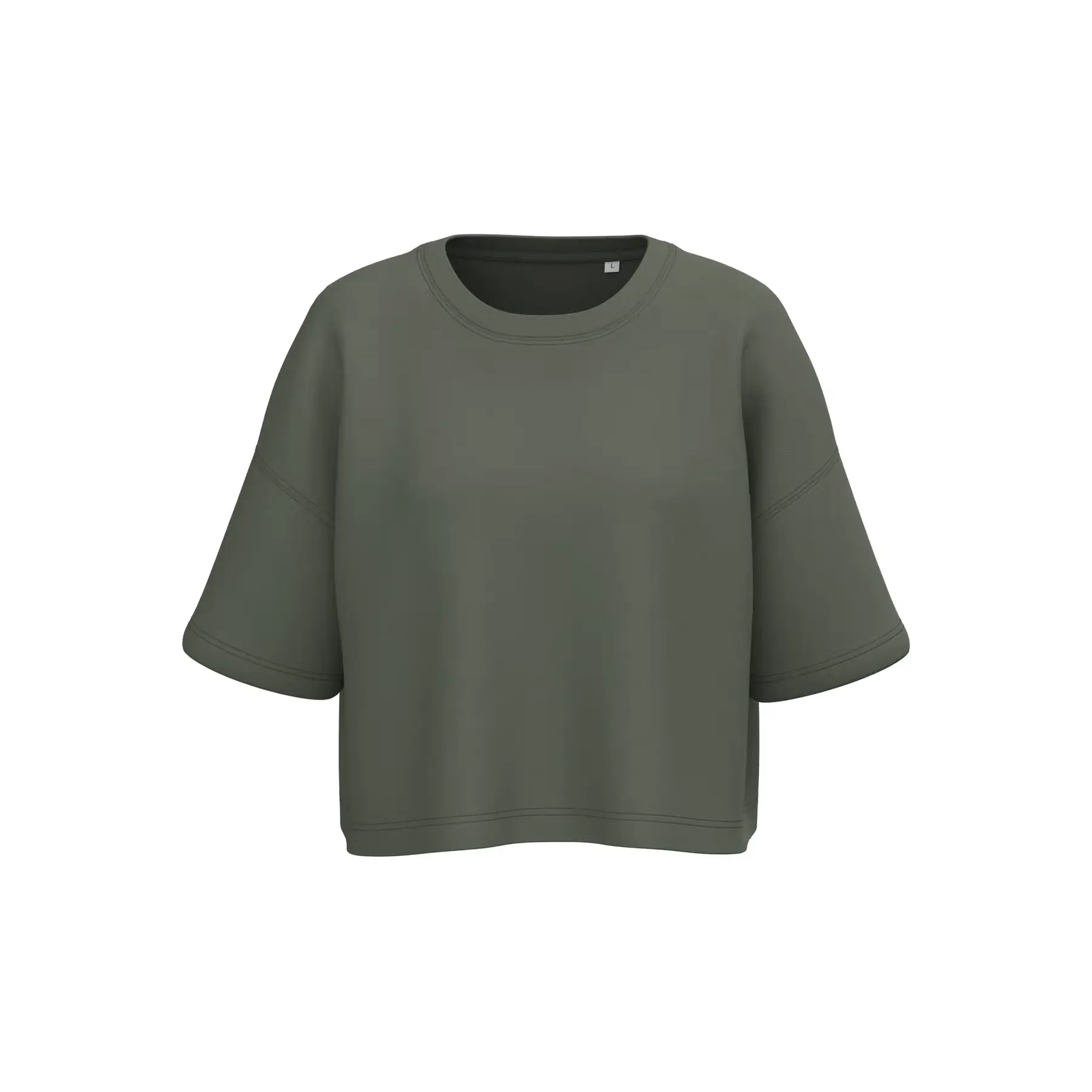 Kurze Sweatshirt mit Rundhalsausschnitt für Damen Proact