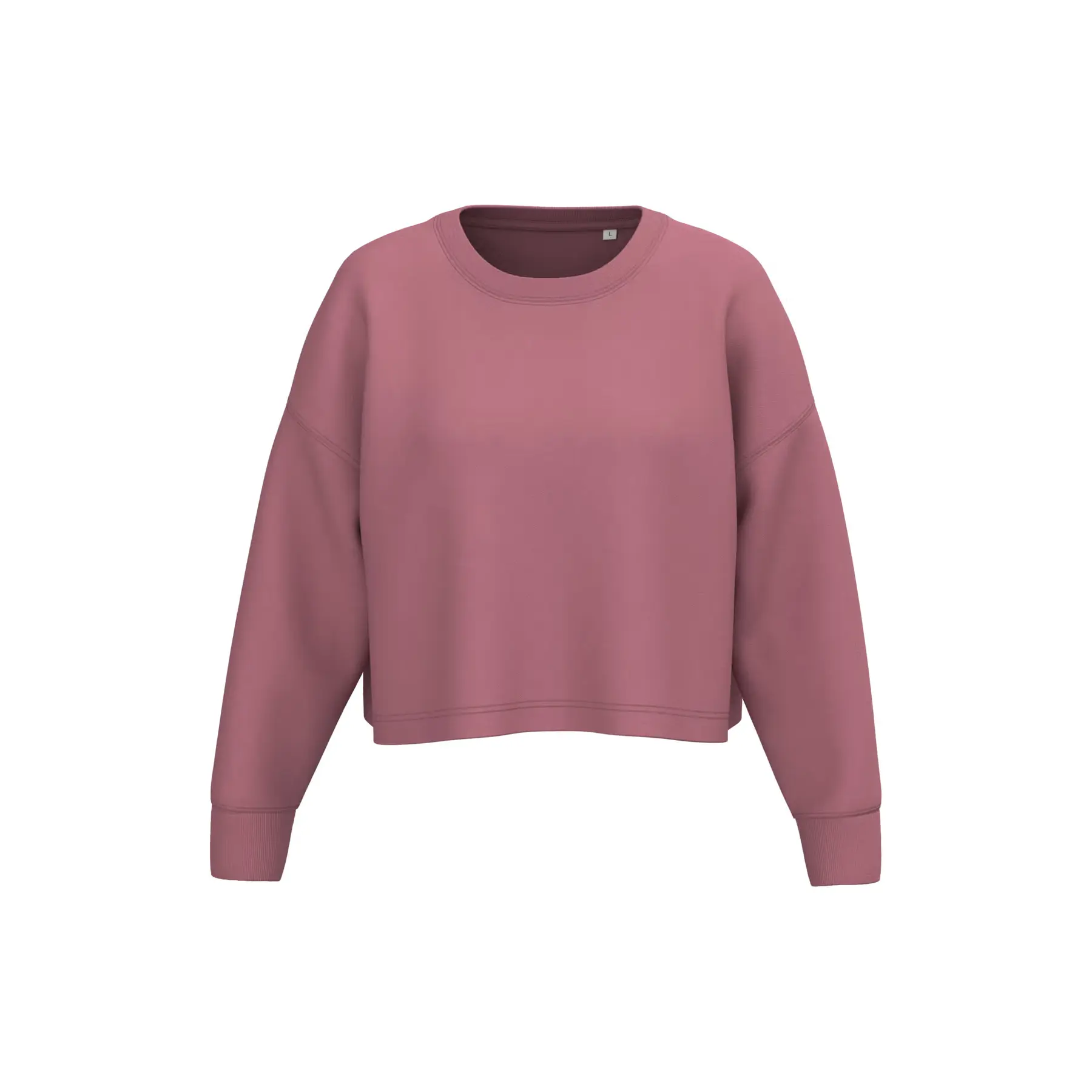 Damen Cropped Rundhals-Sweatshirt Proact