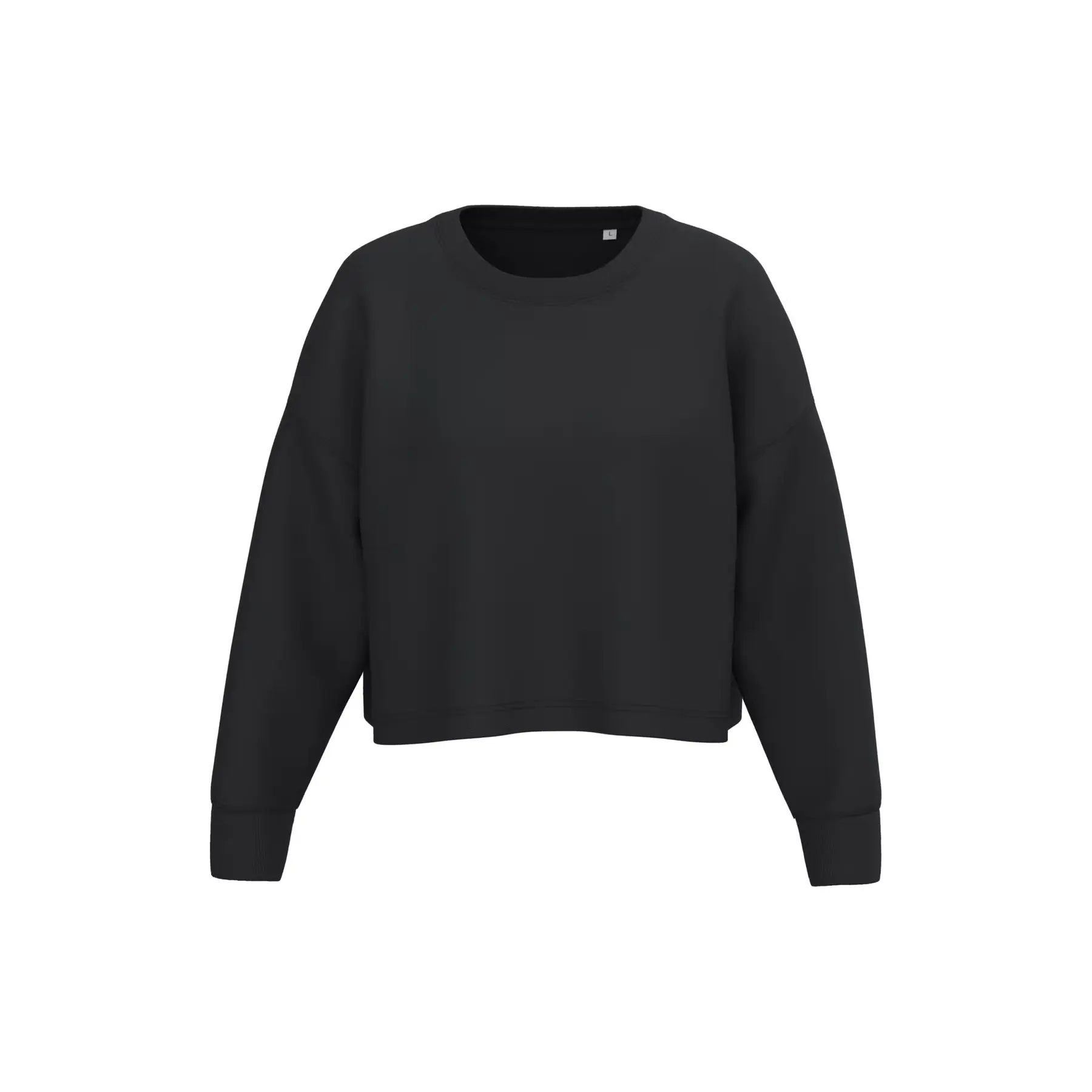 Damen Cropped Rundhals-Sweatshirt Proact