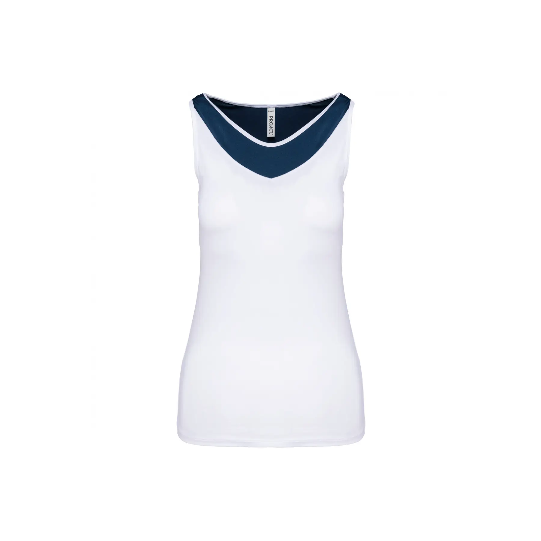 Zweifarbiges Tanktop, Damen Proact