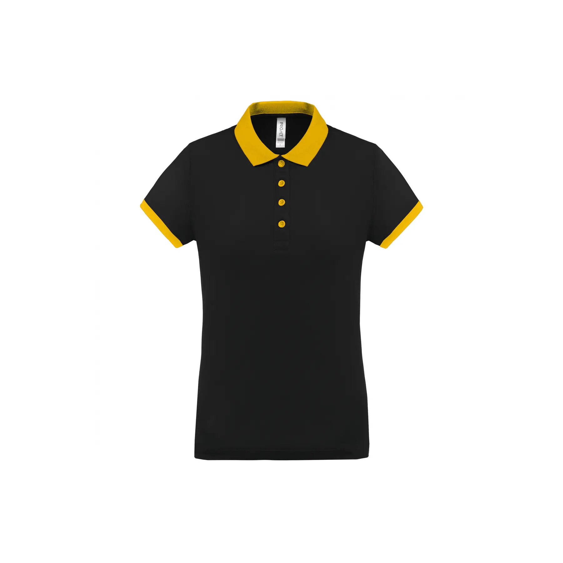 Proact Donna Noir Polo Da Ad Alte Prestazioni