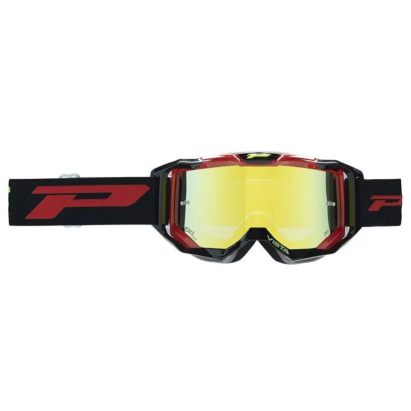 Motocross-Brille Progrip 3300 FL Vision Go Multilayered