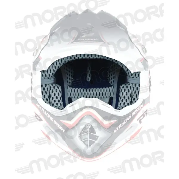 Schaumstoff für Motorrad-Crosshelm Innenseite und Wangen Progrip 3074
