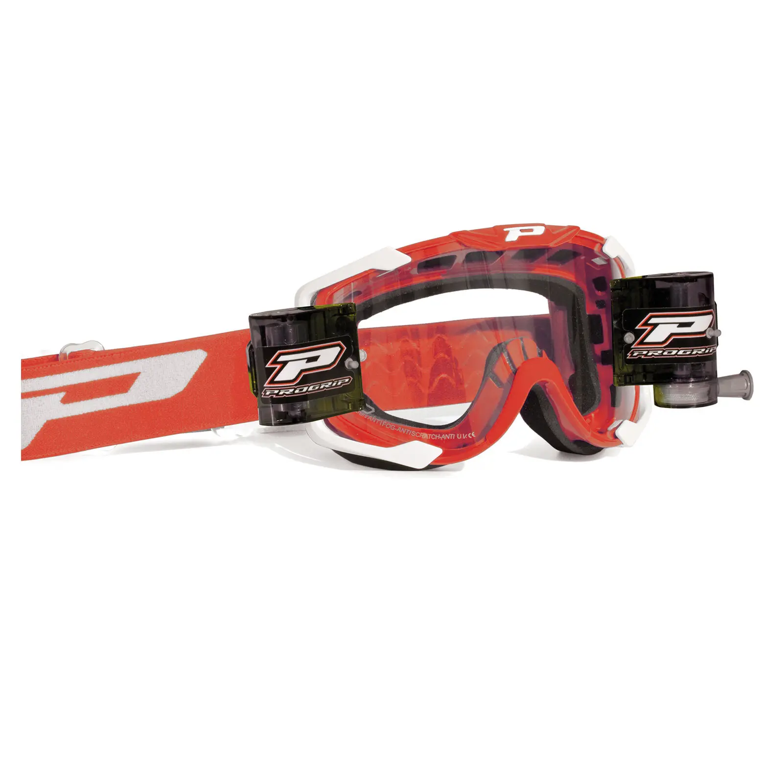 Motorrad-Cross-Maske Progrip Menace Roll-Off XL 3400