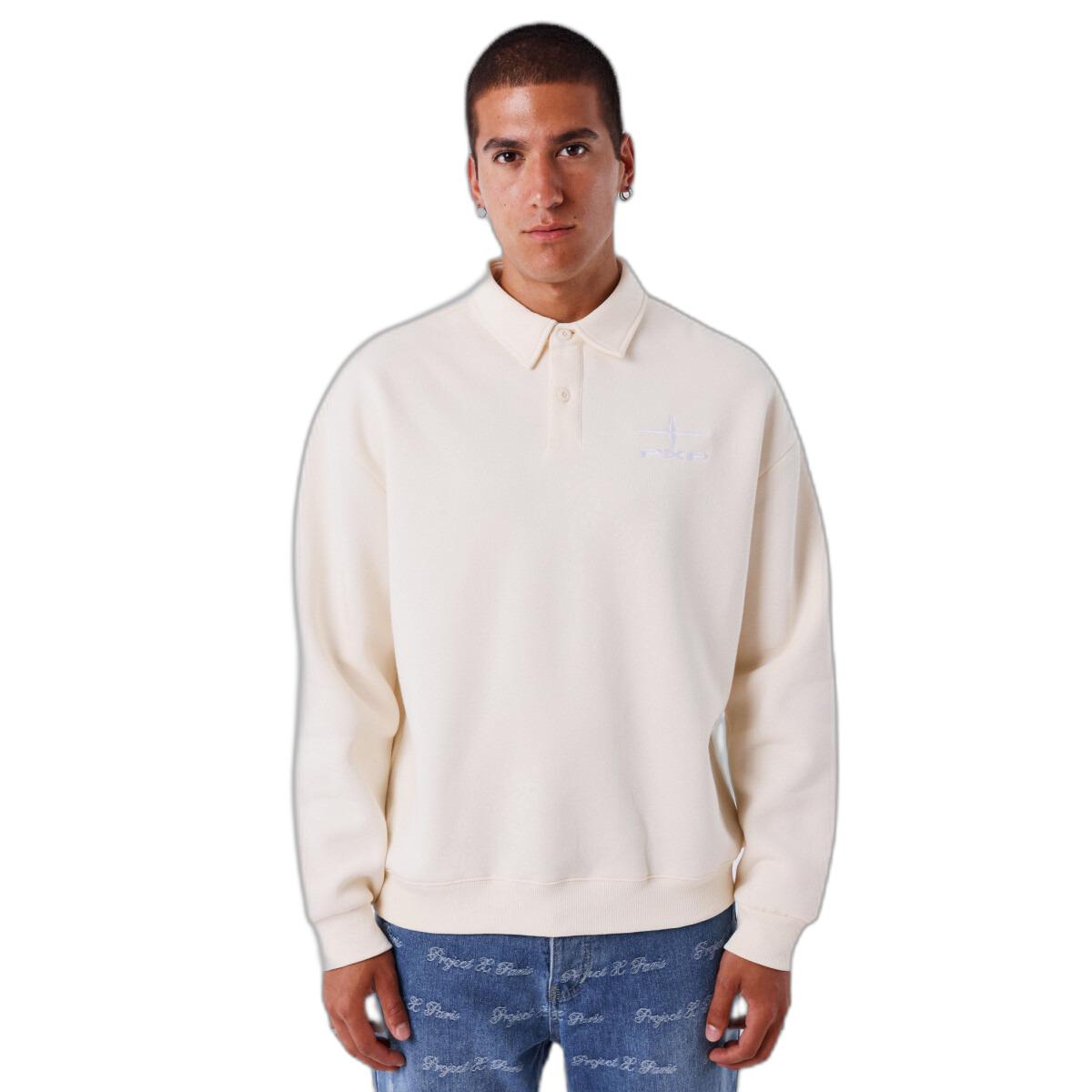 3665957473696 - Sweatshirt mit Polokragen Essentials