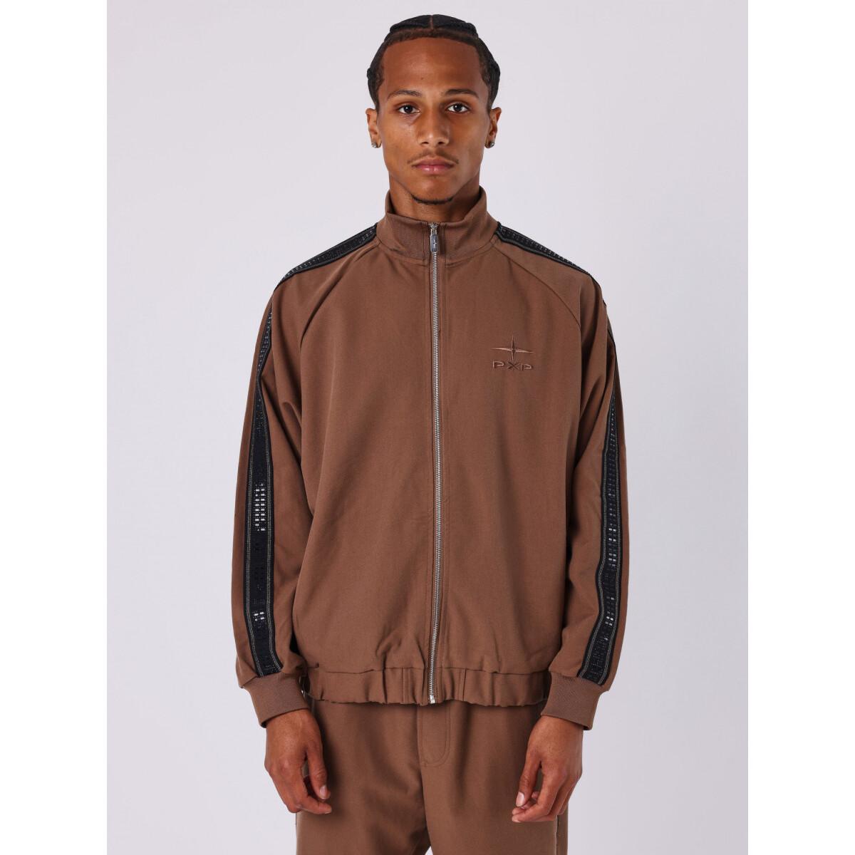 3665957452905 - Sweatjacke mit Reißverschluss Espresso