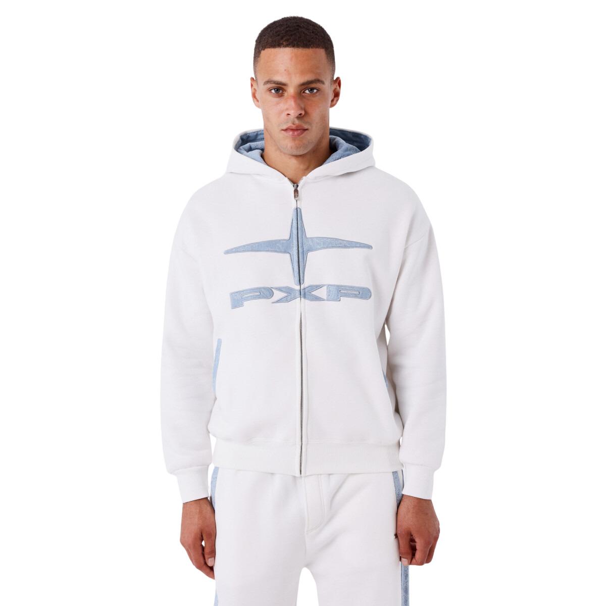 3665957435533 - Vintage Kapuzen-Sweatshirt mit Reißverschluss Project X Paris