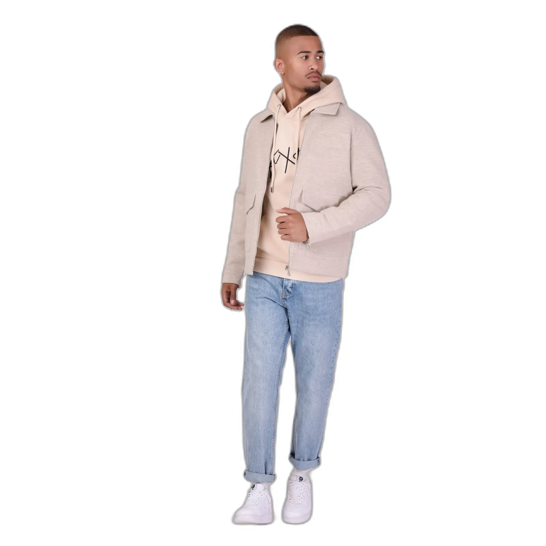 Giacca con tasche oversize