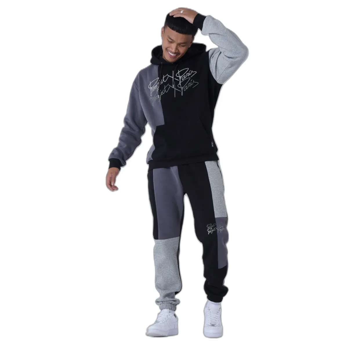 Pantaloni da jogging tricolore Project X Paris