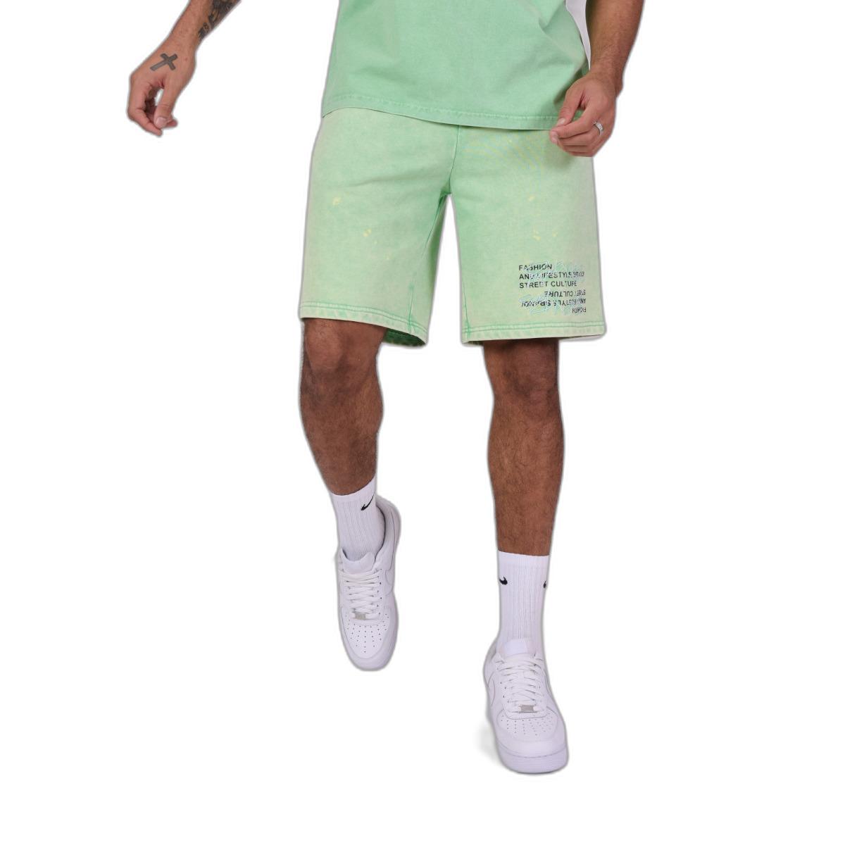 Pantaloncini in tessuto sbiadito