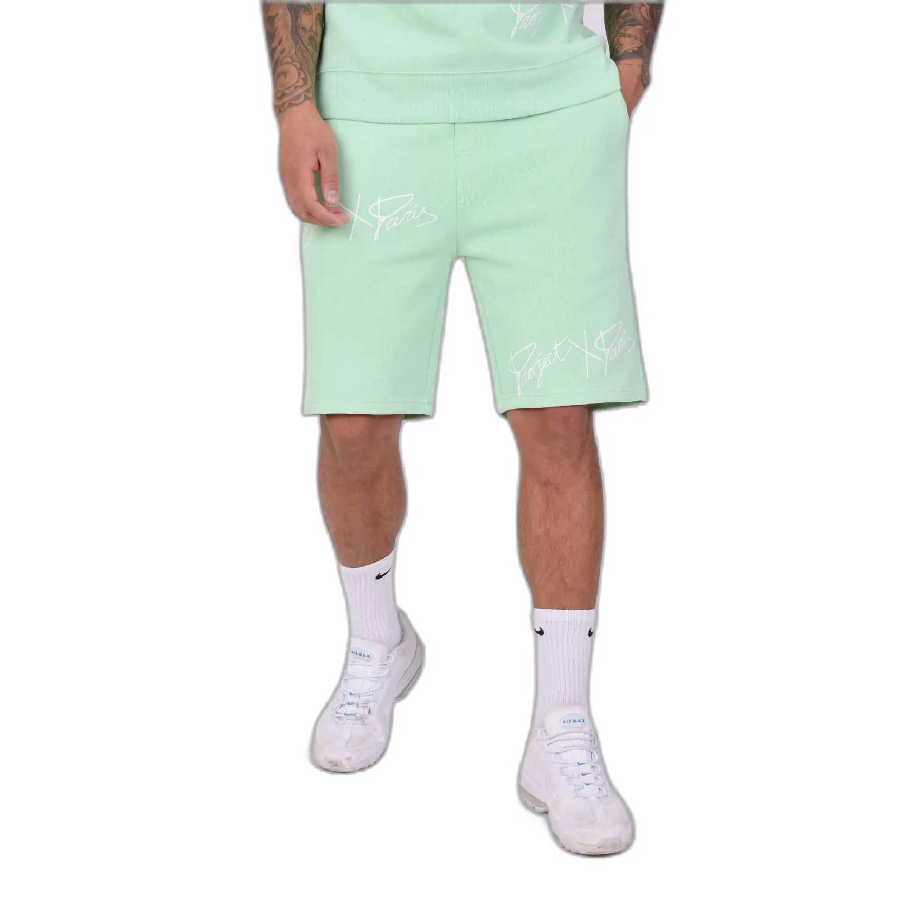 Pantaloncini in rete con logo stampato  Soft