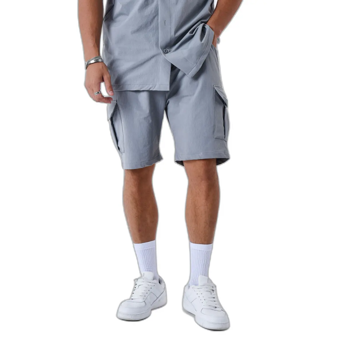 Pantaloncini a tinta unita