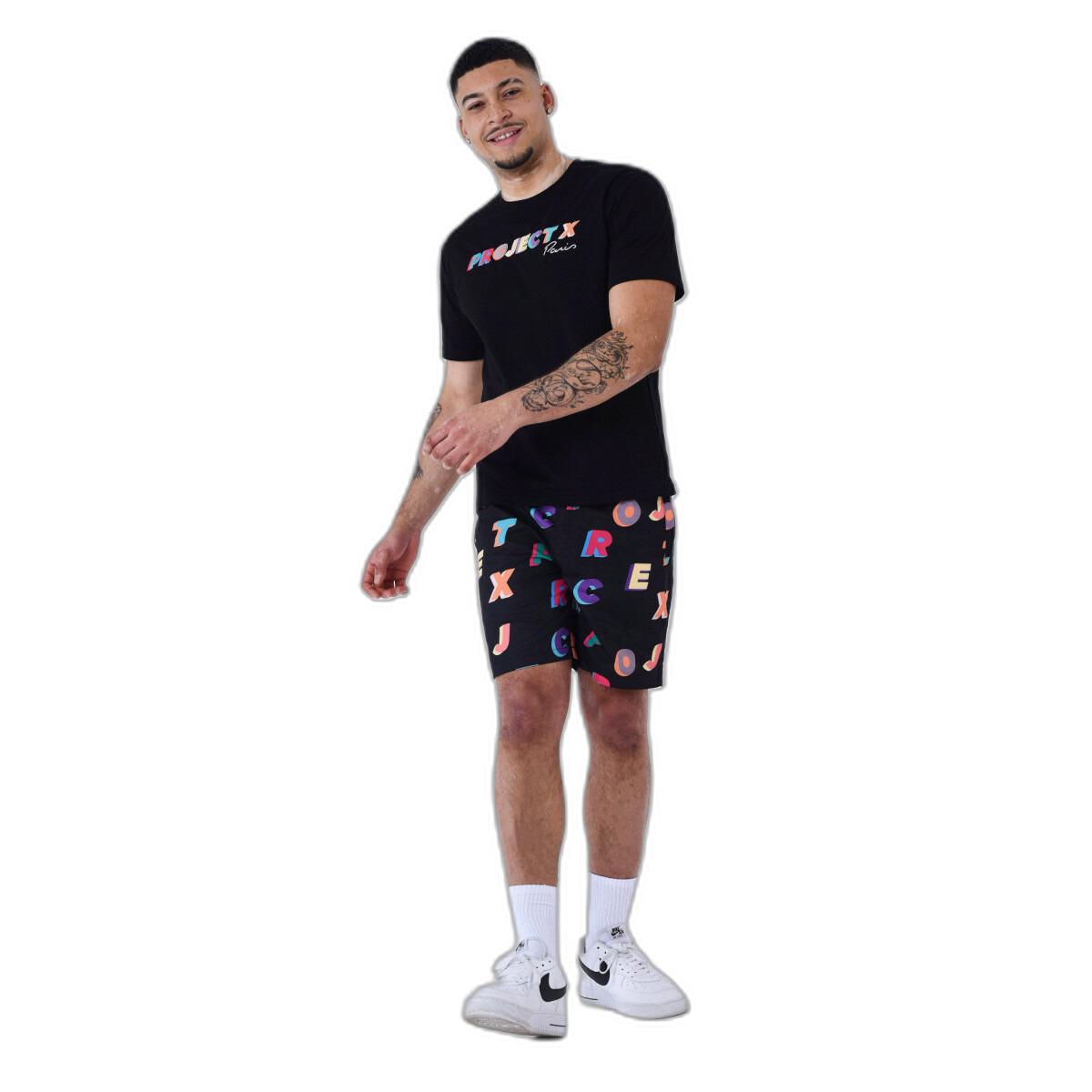 3665957175996 - Badehose mit Logo-Print Project X Paris