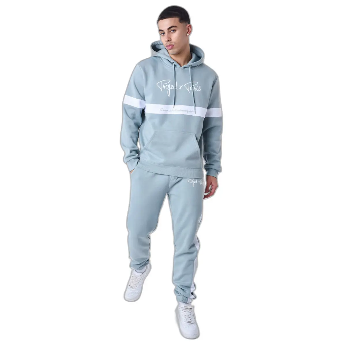 Pantaloni da jogging con bande bianche