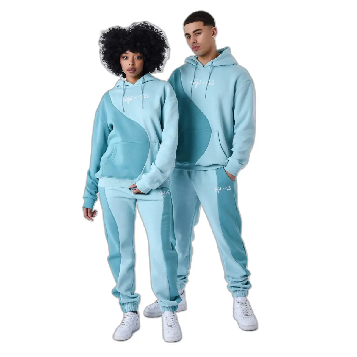 3665957149867 - Pantalon de jogging bicolore style vague Project X Paris