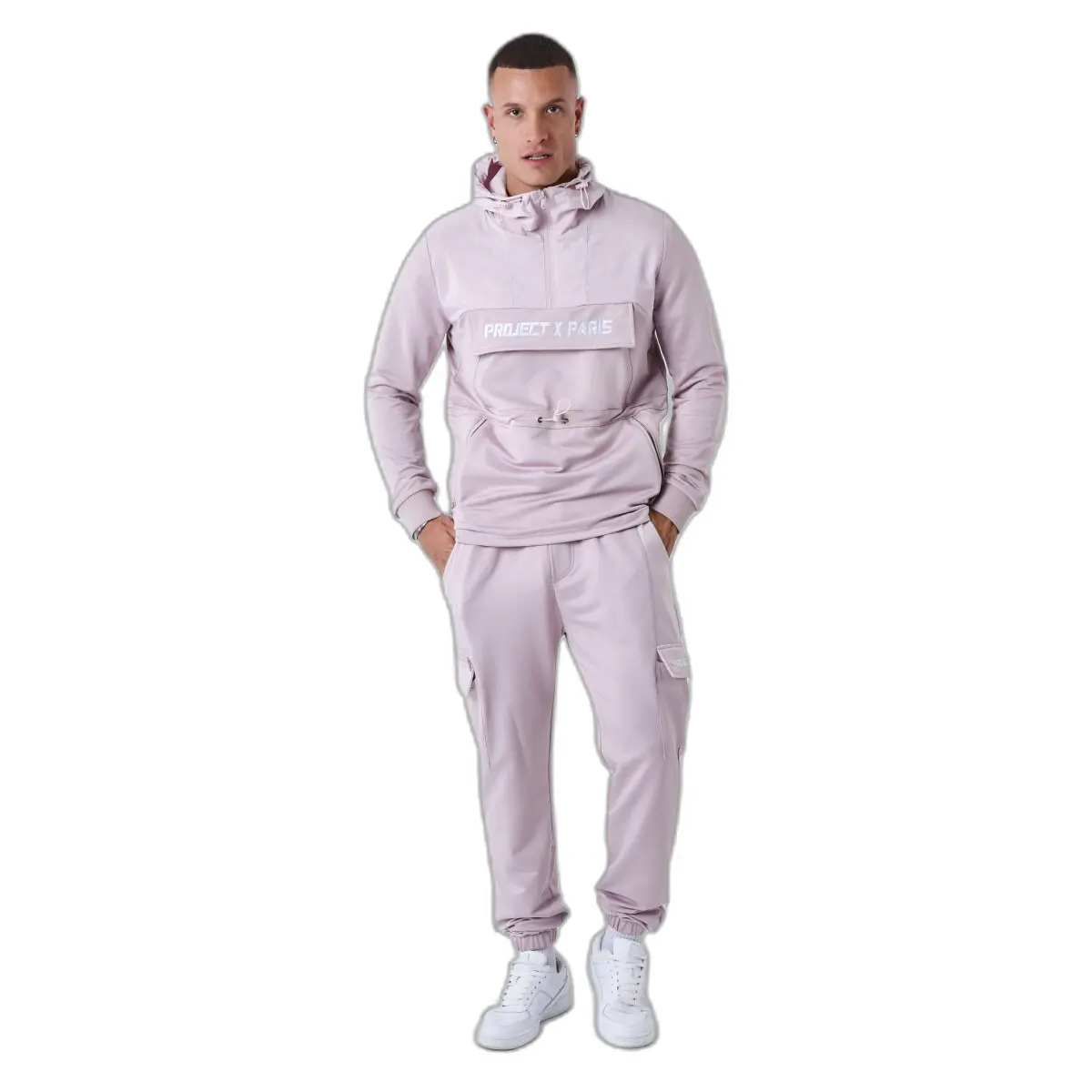 3665957147252 - Pantalon de jogging style cargo uni Project X Paris