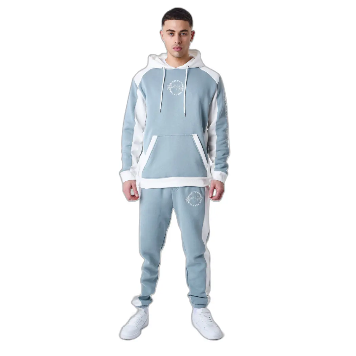 Pantaloni da jogging bicolore