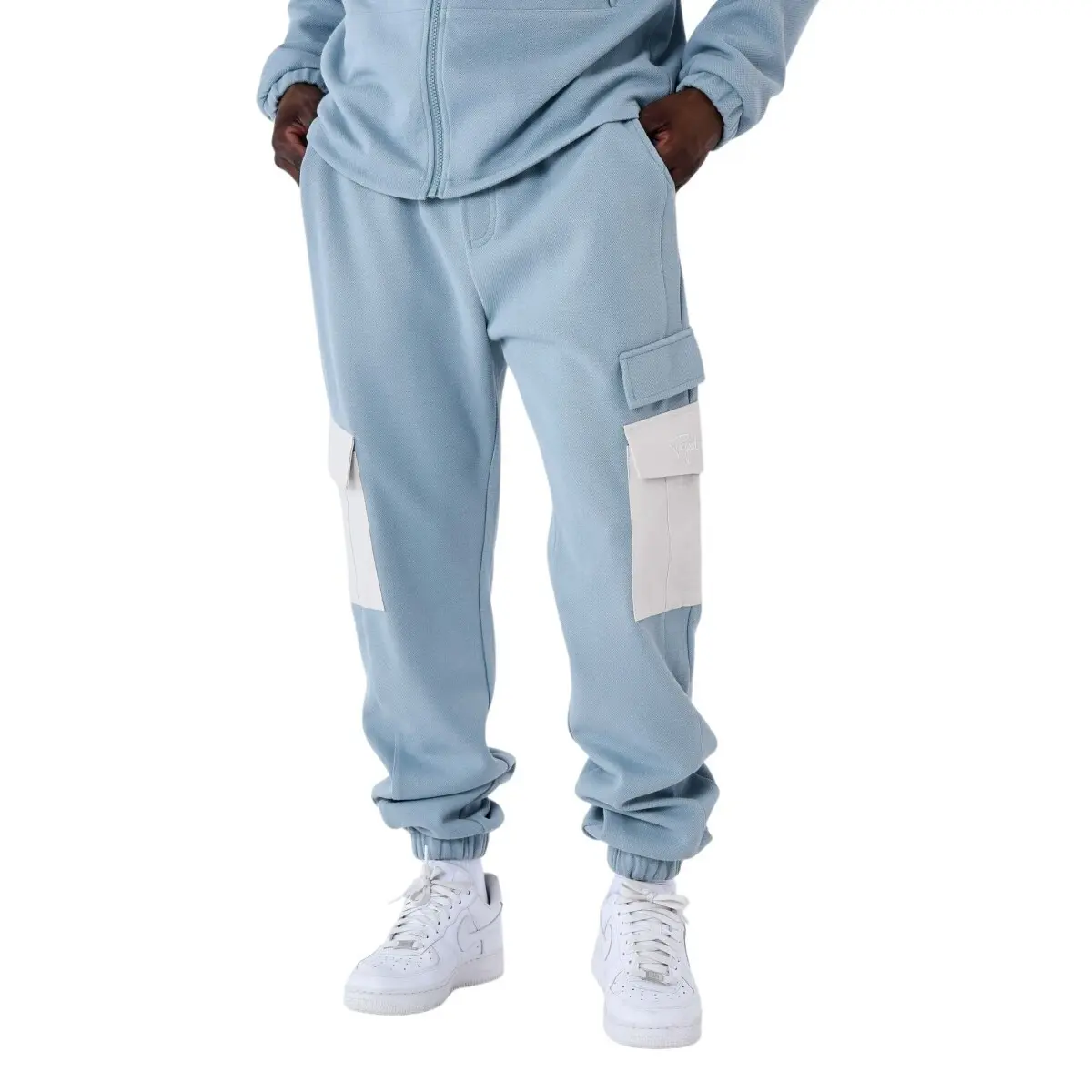 3665957182543 - Jogginghose aus zwei Materialien mit Taschen Project X Paris