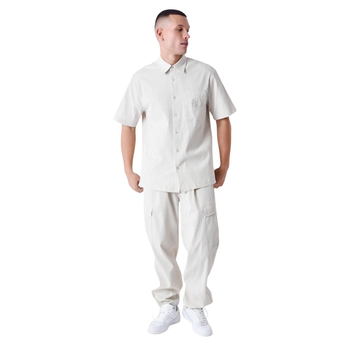 3665957271193 - Hemd mit zerknittertem Effekt und Taschen Project X Paris