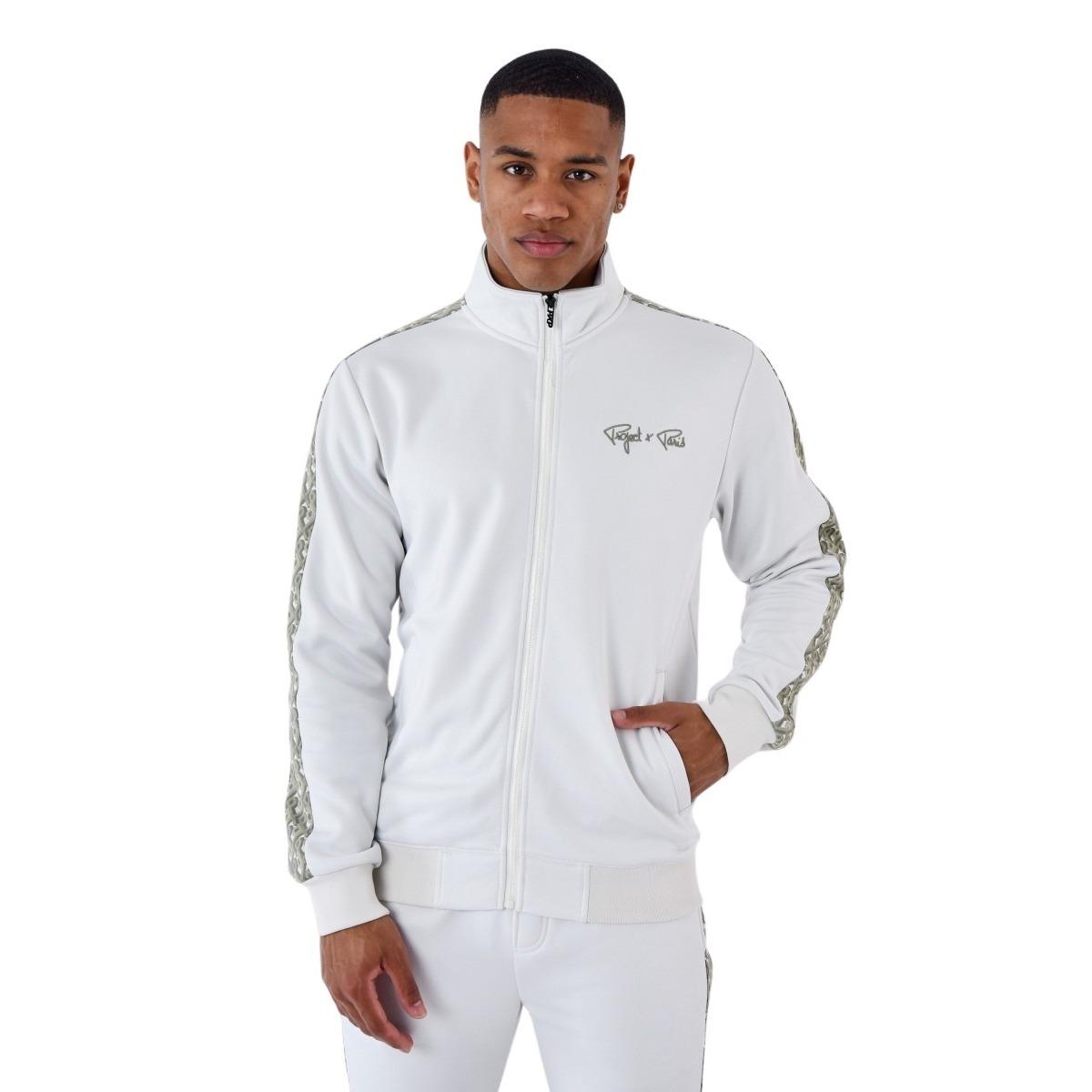 3665957244937 - Jacke mit Reißverschluss und bedrucktem Streifen Project X Paris