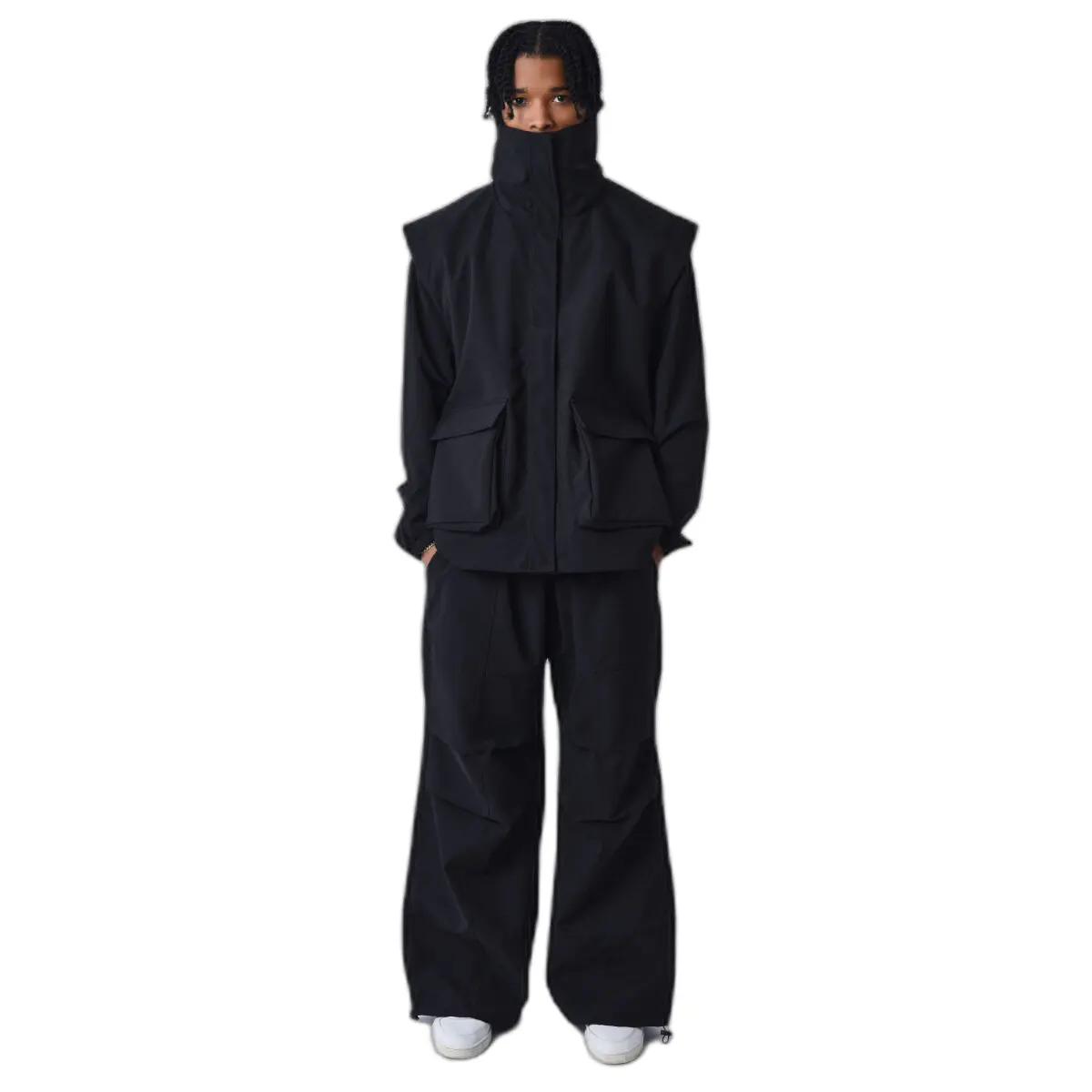 3665957272473 - Oversized Weste mit Taschen Project X Paris