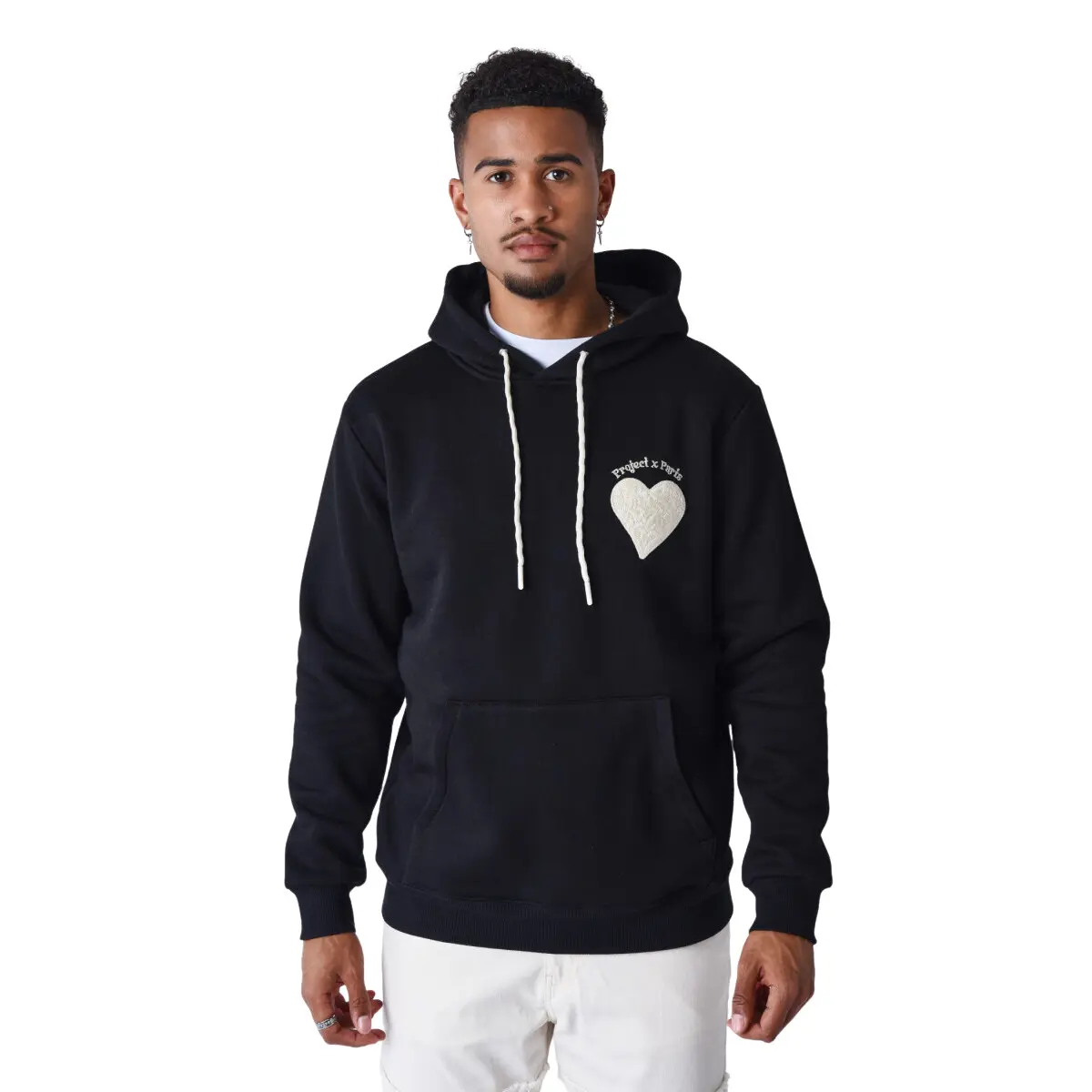 3665957373927 - Kapuzenpullover mit Herzmotiv Project X Paris