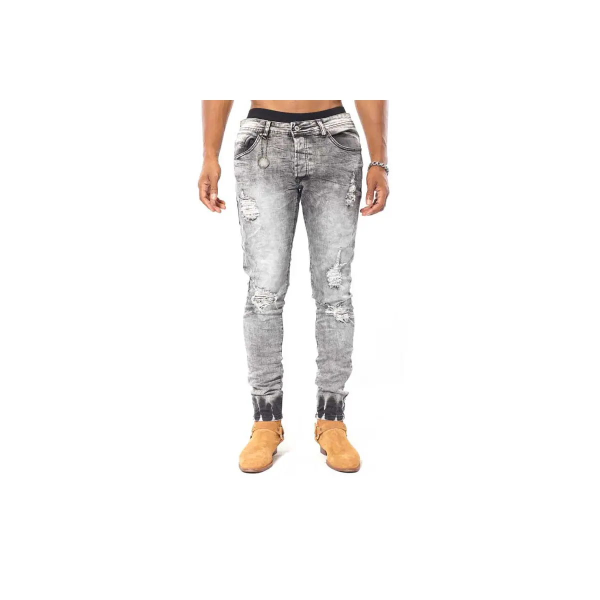3701036928654 - Jeans verwaschene Slim-Fit Project X Paris