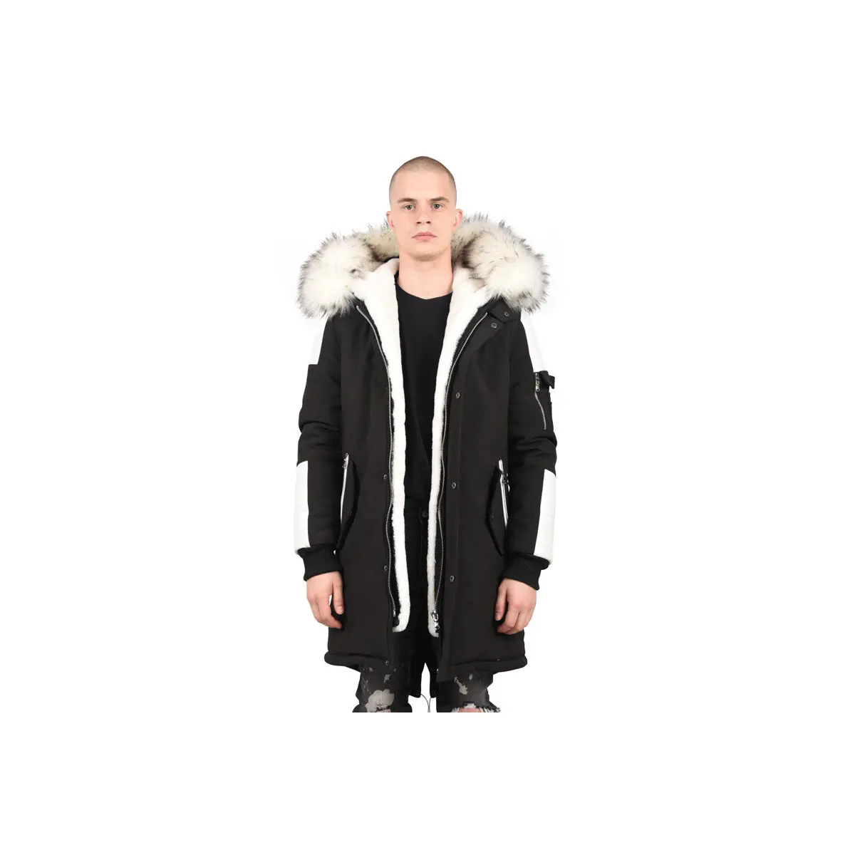 Multi-pocket parka Project X Paris Biker